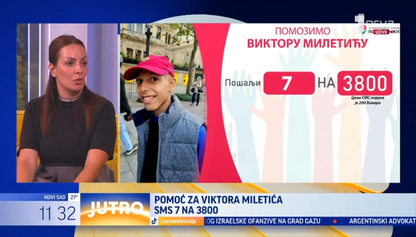 Pomoć za Viktora Miletića