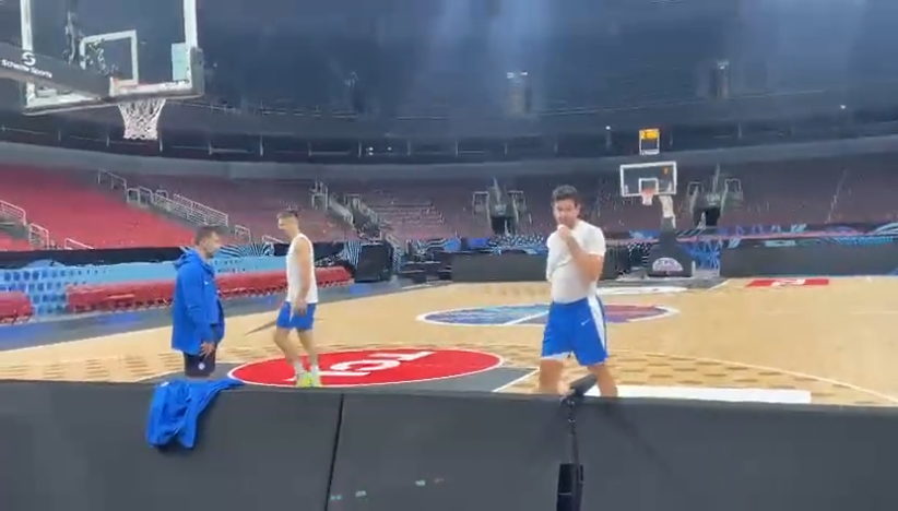 Micić i Marinković jedini na treningu Srbije