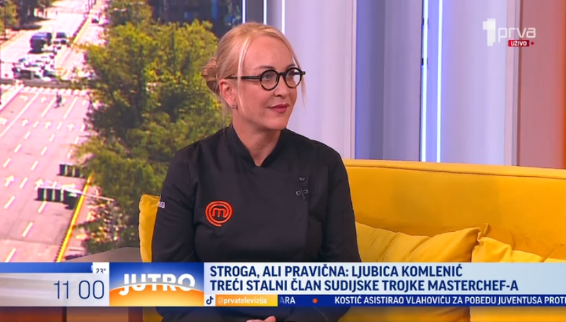 Ljubica Komlenić nova članica sudijskog tima MasterChefa Srbija