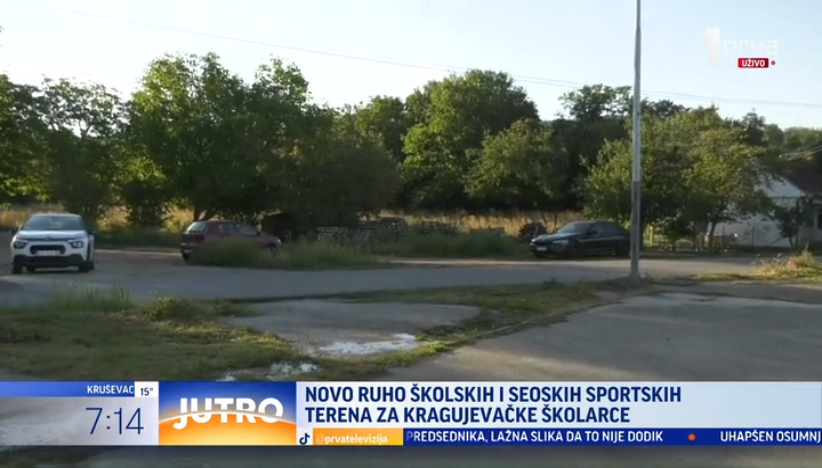 Uređuju se školski i seoski tereni u Kragujevcu