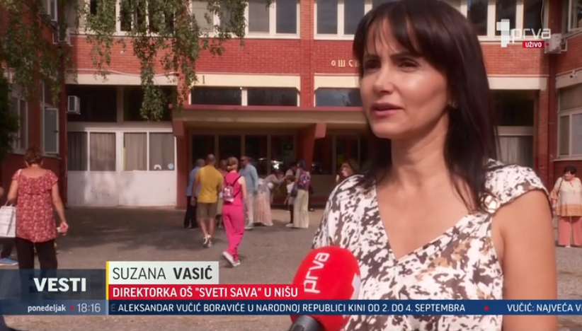 Prvi dan škole u Nišu