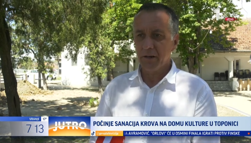 Počinje sanacija Doma kulture u Toponici