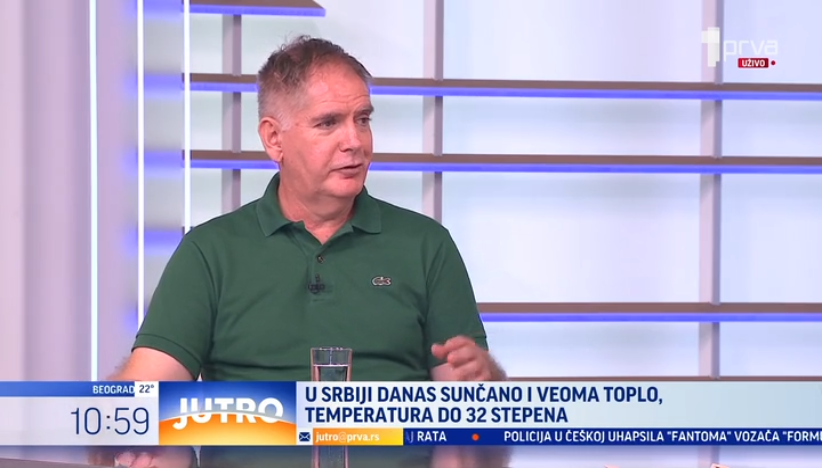 Ivan Ristić gost Jutra na TV Prva