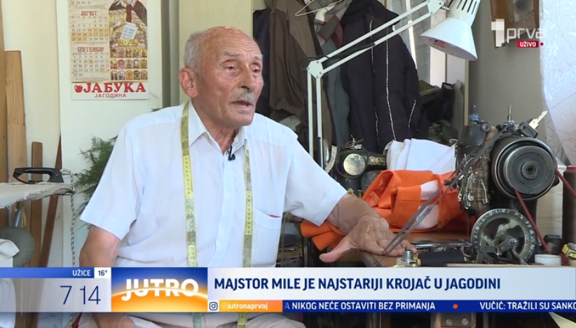 Ovo je najstariji krojač u Jagodini