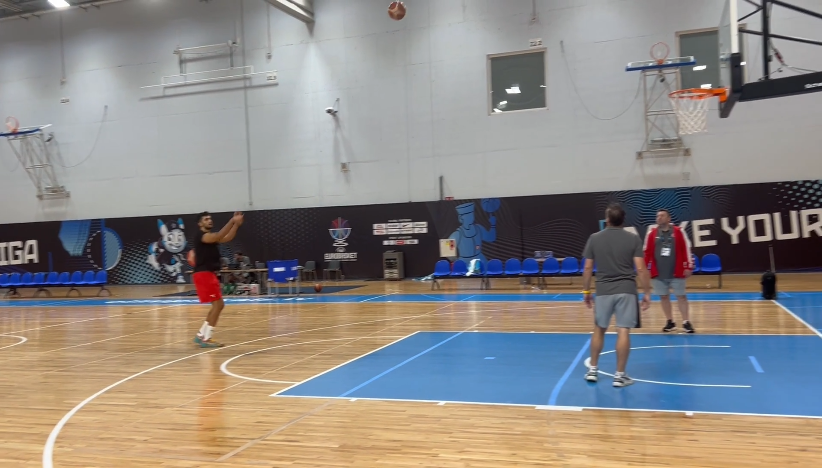 Trening Turske pred polufinale Evrobasketa