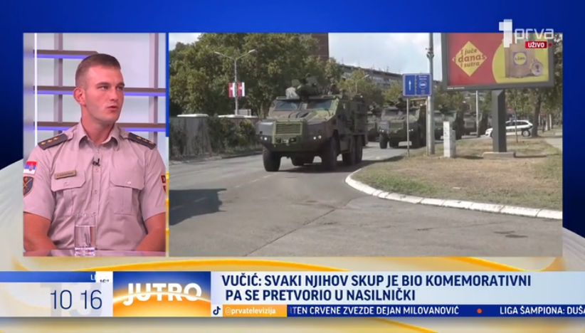 Kako teku pripreme za vojnu paradu "Snaga jedinstva"?