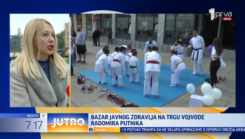 Bazar javnog zdravlja na Trgu u Kragujevcu