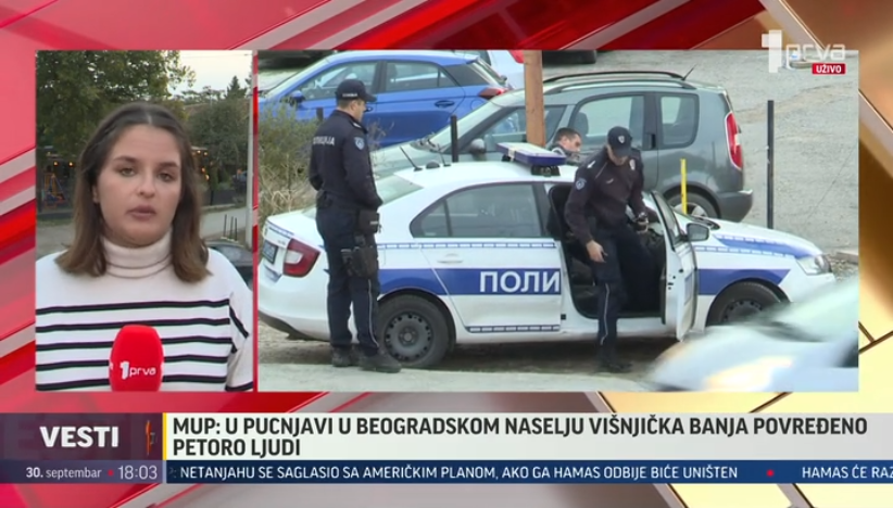 Pucnjava u Beogradu: Više osoba povređeno