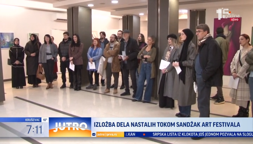 Kula Motrilja prvi put iskorišćena kao atelje: Otvorena nova izložba u Novom Pazaru