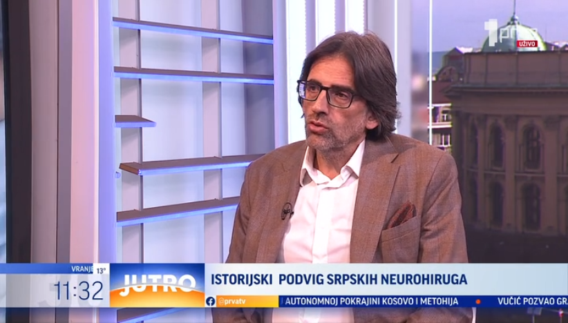 Istorijski  podvig srpskih neurohiruga: Elektrode u mozgu