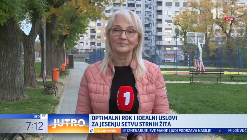 Idealni uslovi za jesenju setvu strnih žita u Šumadiji