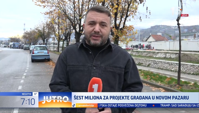 Šest miliona za projekte građana u Novom Pazaru