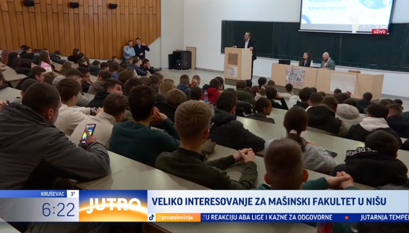 Veliko interesovanje za Mašinski fakultet u Nišu