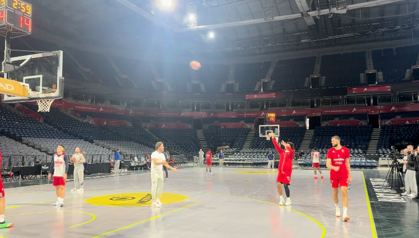 Trening Zvezde pred Valensiju