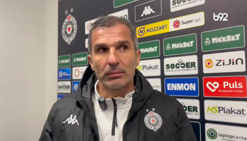 Stojaković posle debija na klupi Partizana