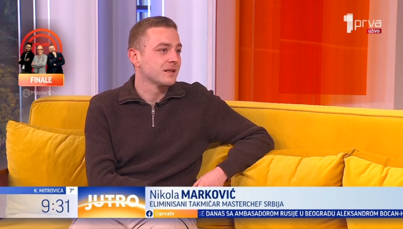 Nikola Marković ispao iz Masterchefa pred finale