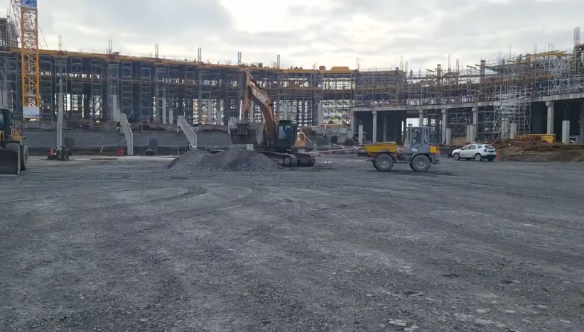 B92.net na terenu – EXPO gradilište: Unutrašnjost budućeg Nacionalnog stadiona