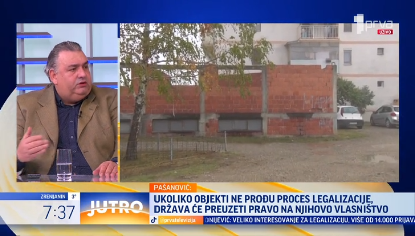 Pašanović: Vlasnicima nelegalizovanih objekata ukazala se prilika koju ne smeju da propuste