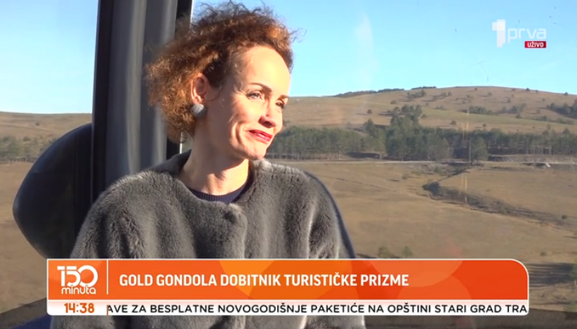 Zlatiborska Gold gondola dobitnik priznanja Turistička prizma