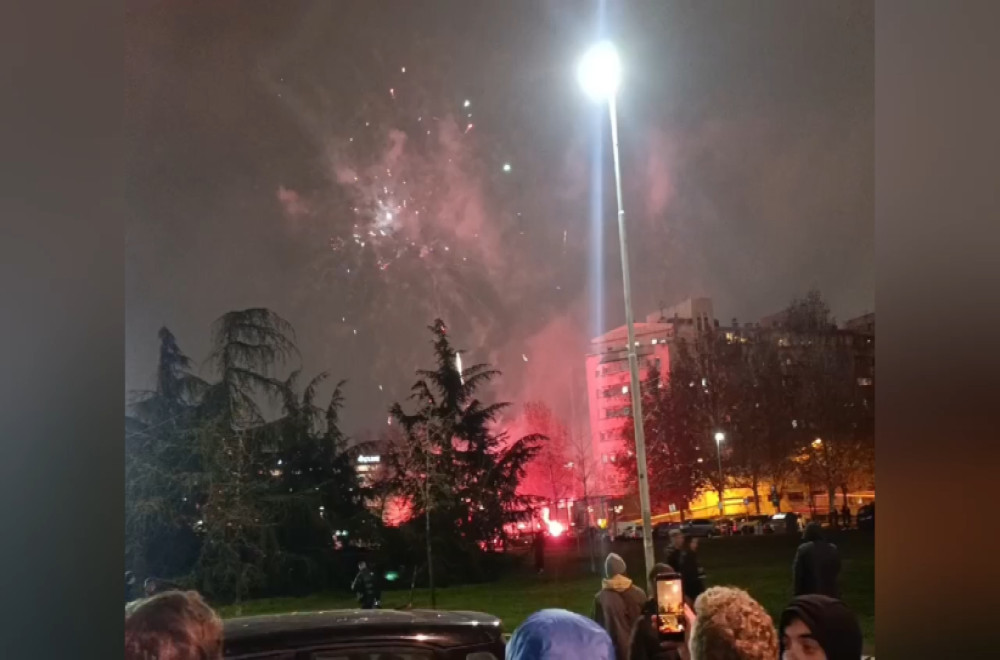 Navijači Zvezde pred EL derbi