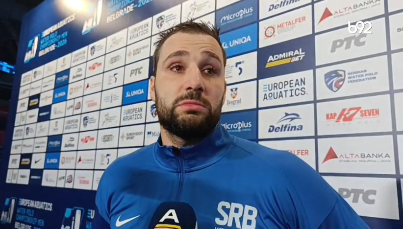 Miloš Ćuk posle pobede nad Španijom