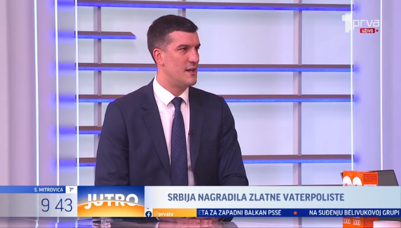 Kešelj: Vlada je u rekordnom roku uplatila nagrade vaterpolistima