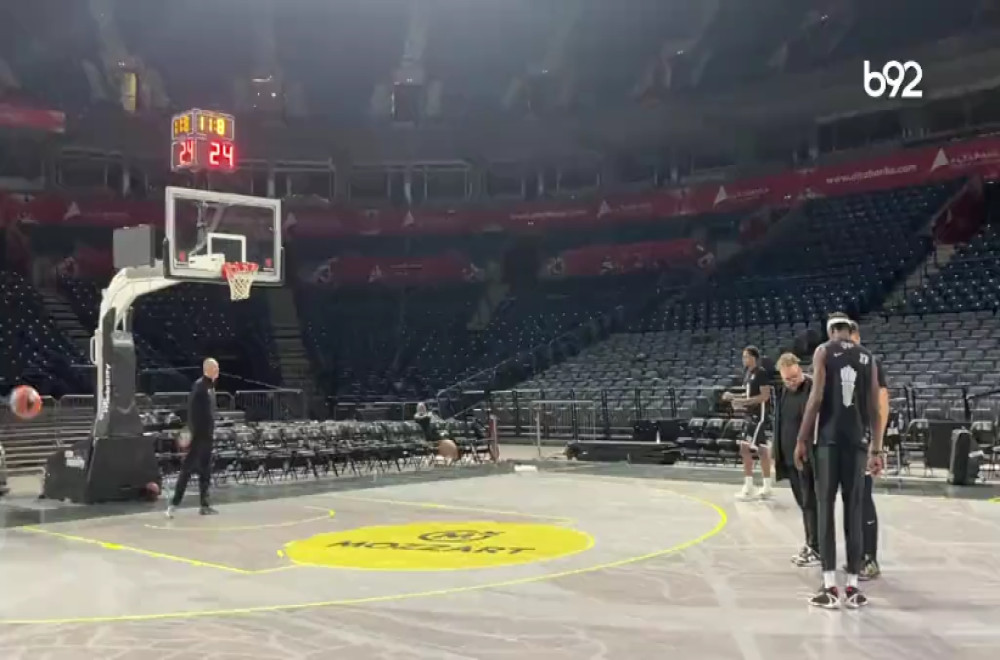 Sterling Braun na treningu pred PAO