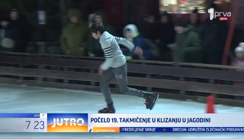 Počelo tradicionalno takmičenje u klizanju u Jagodini: Učesnike očekuju novčane nagrade