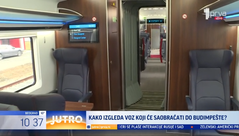 Novi vozovi na liniji Beograd-Budimpešta