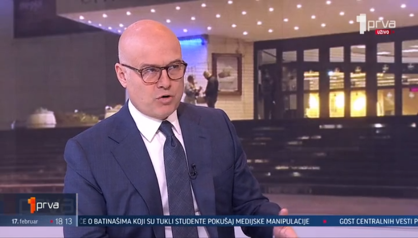 Predsednik SNS Miloš Vučević gost Vesti