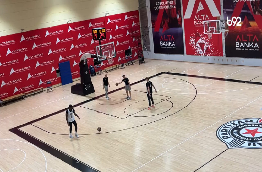 Crno-beli se spremaju za Virtus