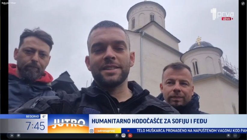 Hodočašće do Ostroga za lečenje Sofije i Feđe