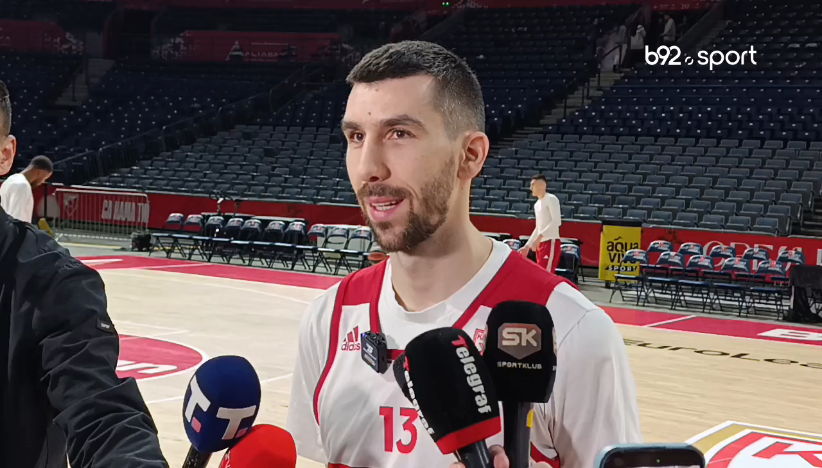 Ognjen Dobrić pred derbi sa Partizanom
