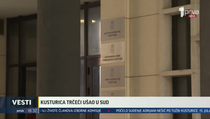 Suđenje Adrijani Nešić po tužbi Kusturice