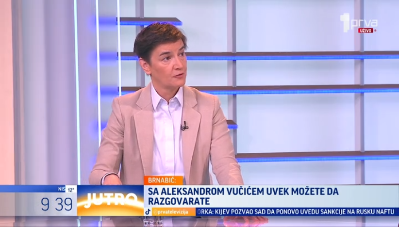 Brnabić: "Politički performans opozicije"