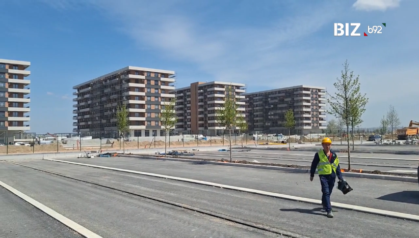 Stambeni kompleks na gradilištu EXPO, april 2026