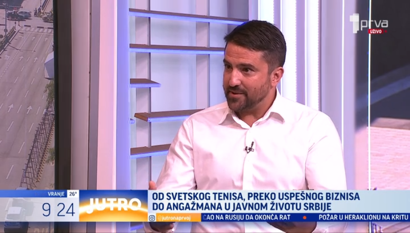 Janko Tipsarević u Jutru o velikom skupu "Srbija, jedna porodica"