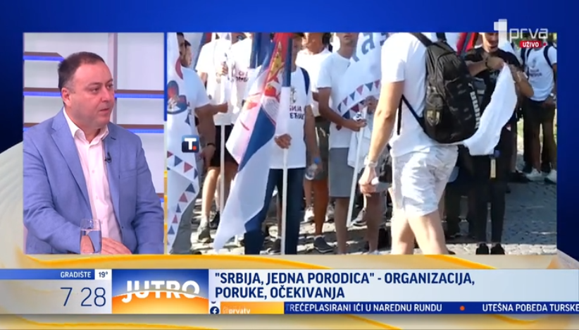 Čučković i Marinković najavili veliki skup "Srbija, jedna porodica"