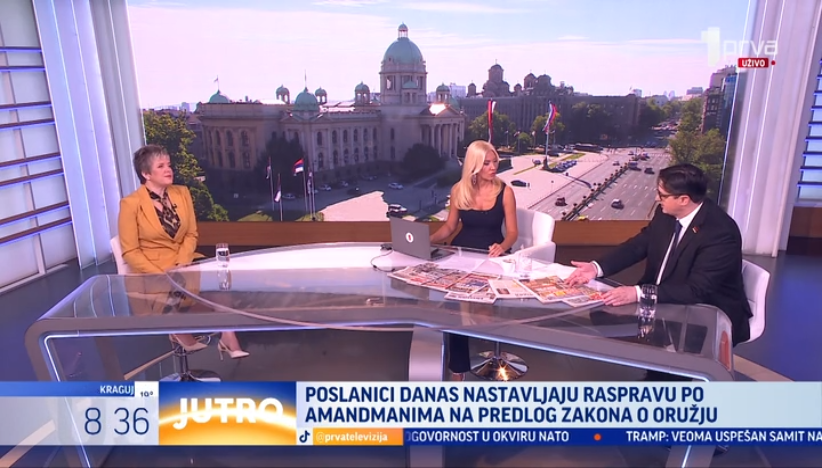 Gosti Jutra Elvira Kovač i Uglješa Mrdić