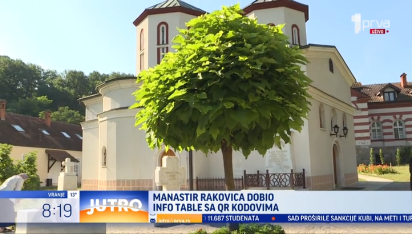 Manastir Rakovica dobio info-table sa QR kodovima, sadržaj na više jezika
