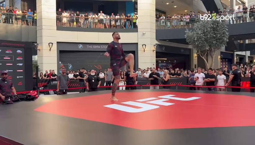 Aleksandar Rakić pred UFC Beograd: "Osećam se fenomenalno, nikad bolje"