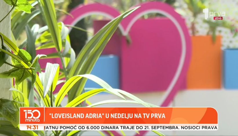 Sve je spremno za Love Island Adria