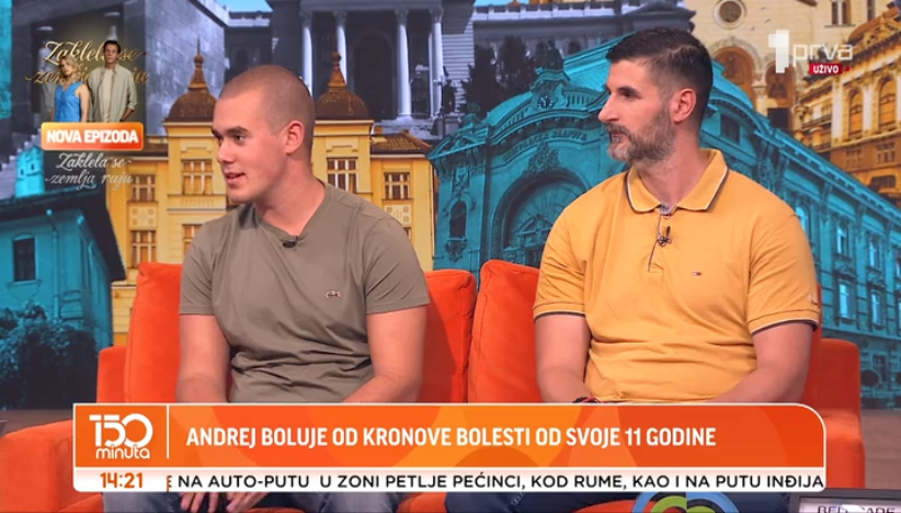 Andrej boluje od kronove bolesti, ali to ga ne sprečava da osvaja medalje