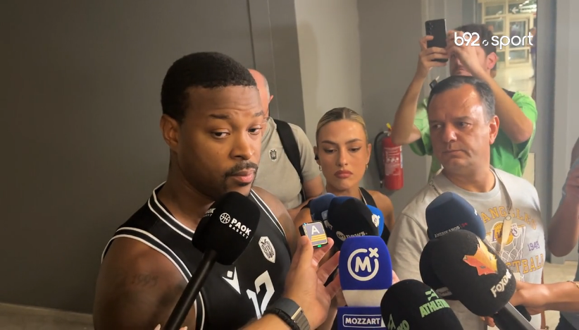 Markus Foster posle pobede nad Partizanom