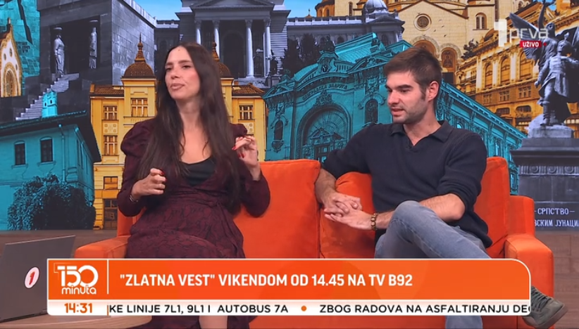 "Zlatna vest": Nova emisija kreće na TV B92