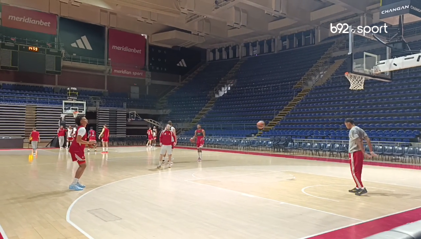 Poslednji trening Zvezde pred Asvel
