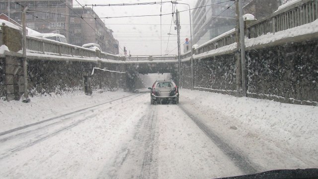 Kako voziti automatik po snijegu