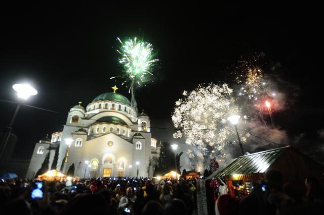 Julian calendar New Year welcomed throughout Serbia