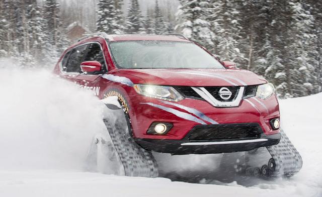 Nissanov "snežni ratnik" ne zna za prepreke