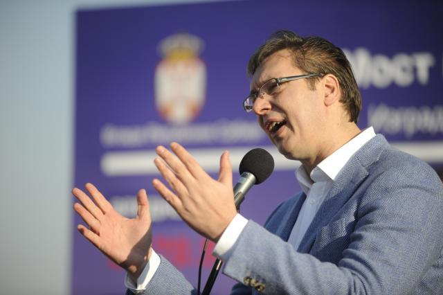 Vucic vows "not to spend more than ten days" campaigning